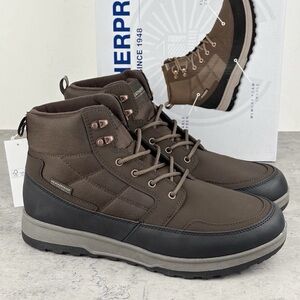 Weatherproof Men's Jenkins Brown Sneaker Boots Size 9 New In Box